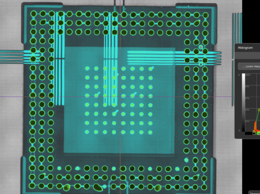 What scanning method is used for internal fracture of IC