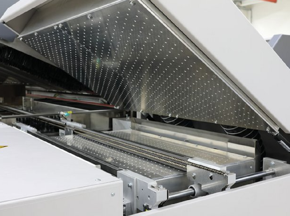 The change process of solder paste in the reflow soldering temperature zone