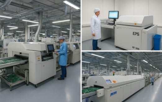 In-Depth Analysis of SMT Reflow Soldering Machines: TSM, EPS RF 300, and Rehm